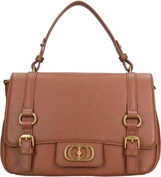 La Carrie Atena Leren Tas - Dames - Handtassen - Bruin - ONE Size - Leer - Tassen