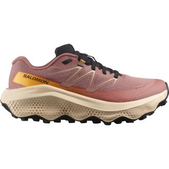 Salomon Laufschuh SALOMON ULTRA FLOW 2 GORE-TEX W, Damen, Gr. 42,5, burlwood, tender peach, warm apricot, Synthetik, Textil, Schuhe Laufschuh, wasserdicht