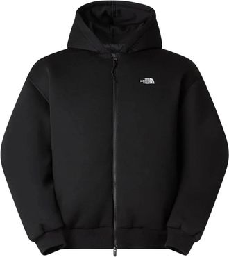 The North Face Ge&iuml;soleerd Hooded Sweatshirt - Heren - Sportshirts - Zwart - M - Leer - Fitness