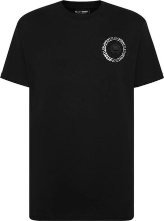 Plein Sport Heren, Tops, Zwart, Maat: S Katoen