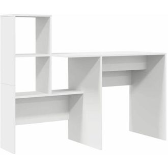 vidaXL Escritorio 131,5 X 50 X 106,5 Cm Madera De Ingenier&iacute;a Vidaxl