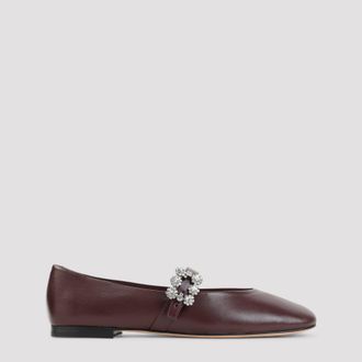 Roger Vivier Mini Flowers Strass-ballerina
