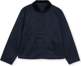 Fortela Deck Cotton Jacket in Blue at Nordstrom, Size 50 Eu