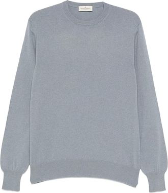 Bruno Manetti Maglione in cashmere - Blu