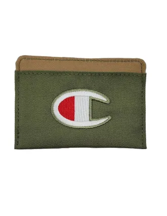 Champion Lifeline Card Holder/wallet In Khaki/olive