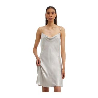 Diesel Mujer, Vestidos, Gris, Talla: S