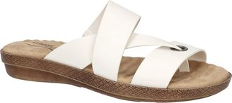 Easy Street Gulf Toe Thong Sandal in White at Nordstrom Rack, Size 7.5