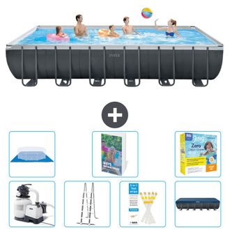 Intex Piscina Ultra Xtr Rectangular - 732x366x132 Cm - 8-piezas S546