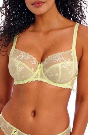 Freya Offbeat Decadence Underwire Side Support Bra in Key Lime (Kee) at Nordstrom Rack, Size 32G (6D Us)