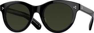 Oliver Peoples OV5451SU Merrivale Polarized 1005P1 Womens Sunglasses Black Size 49