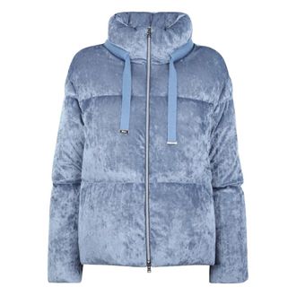 Herno Piumino Jacket - Dames - Jassen - Blauw - Maat: XS Poliester