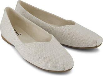 Toms Gemma Ballet Flat in Natural at Nordstrom, Size 9.5