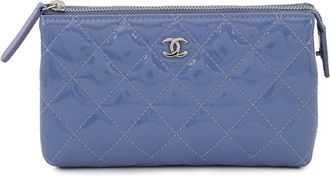 Chanel Patent Leather Pouch (Pre-Owned)