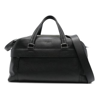 Orciani Micron Midi Leather Duffle Bag