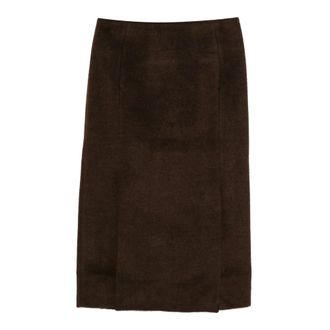 Entire studios Mujer, Faldas, Marr&oacute;n, Talla: S