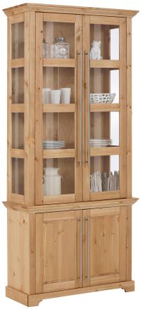HOME AFFAIRE Vitrine »Meliss« aus massiver Kiefer, FSC zertifiziert, Breite 94 cm
