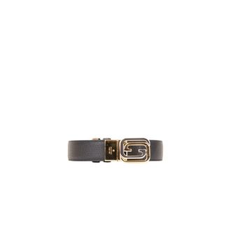 Gucci Double G Buckle Belt - Heren - Riemen - Zwart - 120 CM - Leer - Accessoires