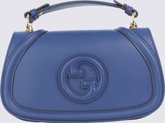 Gucci Blue Leather Blondie Shoulder Bag