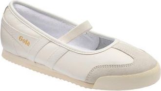 Gola Celestra Leather Mary Jane Sneaker in White/white at Nordstrom, Size 6.5