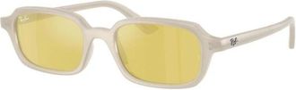 Ray-Ban Zuri Unisex Zonnebril - Heren - Zonnebrillen - Grijs - 49 MM - Accessoires