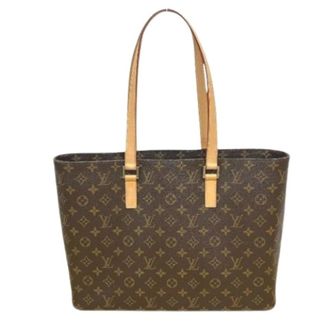 Louis Vuitton Pre-owned Tote Bags, female, Brown, Size: ONE SIZE Pre-owned Monogram Canvas Tote