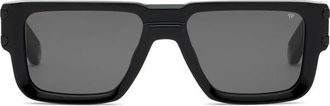 Philipp Plein Plein Eagle Zonnebrillen - Heren - Zonnebrillen - Zwart - ONE Size - Accessoires