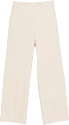 PESERICO Broeken, Dames, Beige, M, Wijde broek