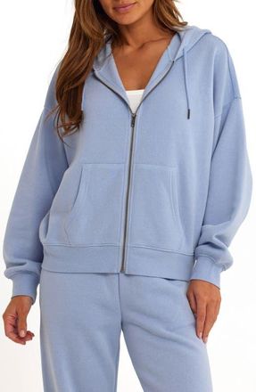 Threads 4 Thought Corissa Oversize Fleece Hoodie in High Tide at Nordstrom, Size Large