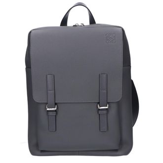 Loewe Gray Leather Backpack (Pre-Owned)