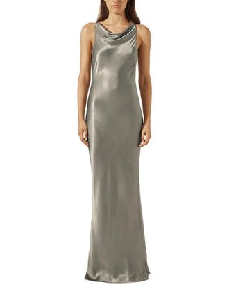Shona Joy La Lune High Neck Cowl Maxi Dress