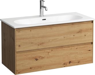 Laufen Laufen Lua Set Lani Set Completo, Lavabo 1 Agujero Para Grifo