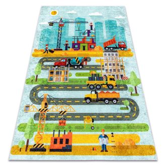 RugsX RugsX Junior Rug in Blue | Size: 200 cm x 290 cm