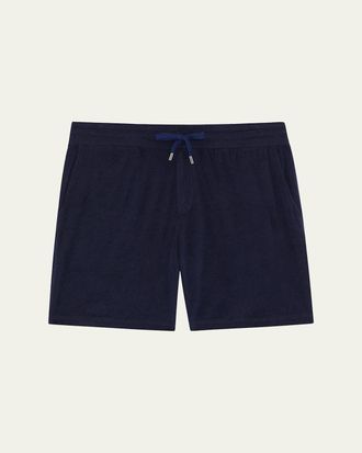 Frescobol Carioca Mens Augusto Towelling Shorts