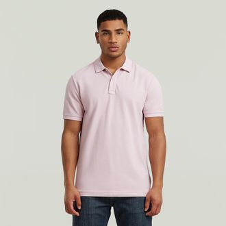 G-Star Dunda Overdyed Slim Polo - Roze - Heren