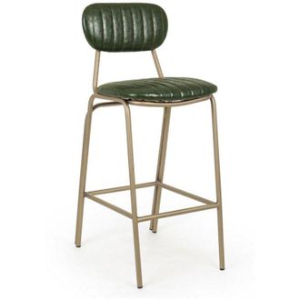 BIZZOTTO Sgabello bar Addy, 41x51x100h cm, verde scuro