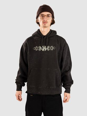 Empyre Into Nation Boxy Sudadera con Capucha negro