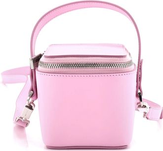 Ferragamo Gancicni Top Handle Vanity Case Leather Micro