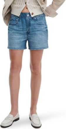 Rag & Bone rb Miramar Cotton Terry Walking Shorts in Morse at Nordstrom, Size Xx-Small