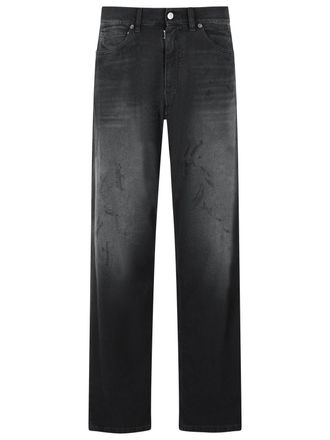 Maison Margiela Jeans Mm6 Maison Margiela in cotone nero