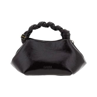 Ganni Bou Small Deep Shine - Bags - Mujer - Marr&oacute;n - ONE SIZE