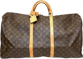 Louis Vuitton Brown Monogram Boston Bag (Pre-Owned)