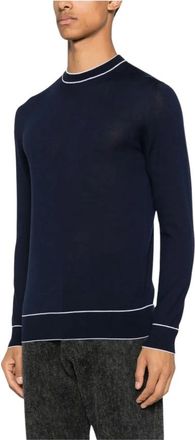 Eleventy Hombre, Jerseys, Azul, Talla: L