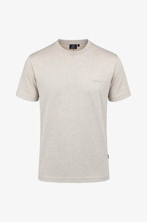 Genti Flower Backprint T-shirt | Beige