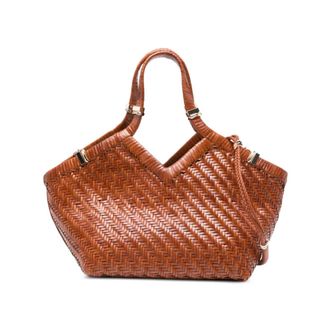 Benedetta Bruzziches Handbags, female, Brown, Size: ONE SIZE Usha Top-Handle Bag