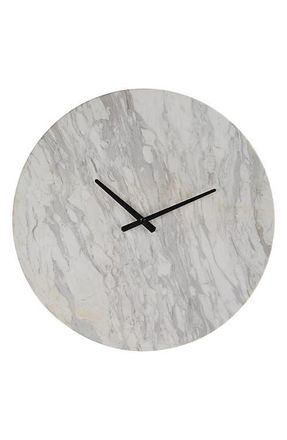 RENWIL Dayton Marble Wall Clock at Nordstrom