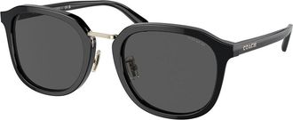 Coach HC8366 CH577 Asian Fit 500287 Mens Sunglasses Black Size 54