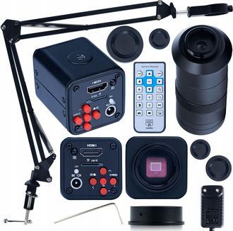 OEM Set De C&aacute;mara De Microscopio Norma Black Pro - Hdmi 1080p Lente 100x Uso Profesional