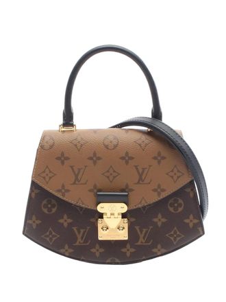 Louis Vuitton 2021-2025 Monogram Reverse Tilsitt satchel - Brown