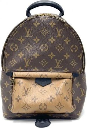 Louis Vuitton Pre-owned Monogram Reverse Backpack - Dames - Vintage Rugzakken - Bruin - ONE Size - Vintage