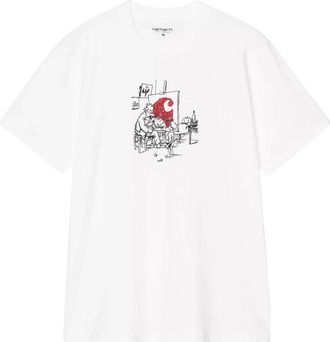 Carhartt Work in Progress Uomo, Top, Bianco, XS, new